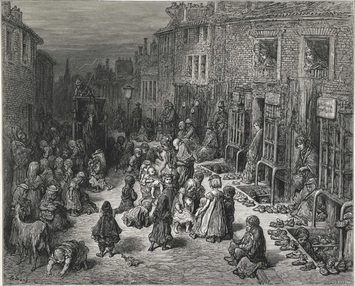From Gustave Doré, London: A Pilgrimage